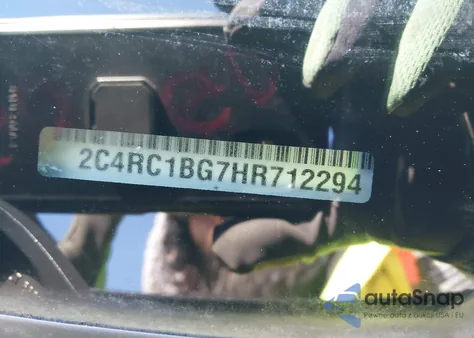 2017 Chrysler Pacifica Touring-L from USA, damaged, VIN 2C4RC1BG7HR712294